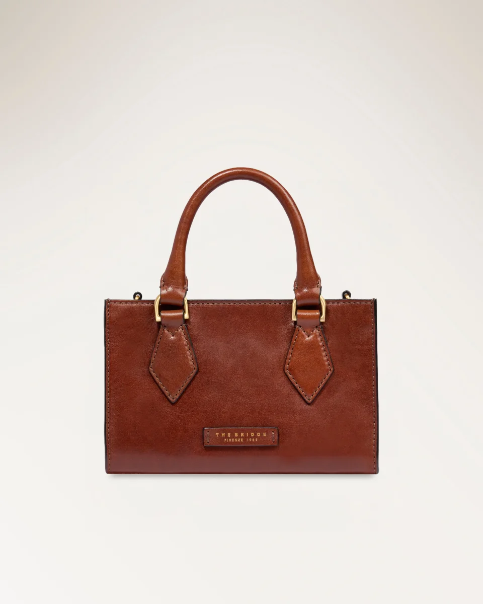 Handbag W/shoulder Bag Marrone - immagine 2