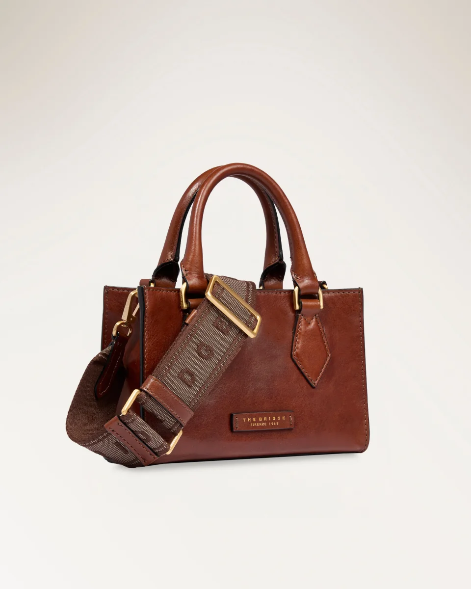 Handbag W/shoulder Bag Marrone - immagine 3