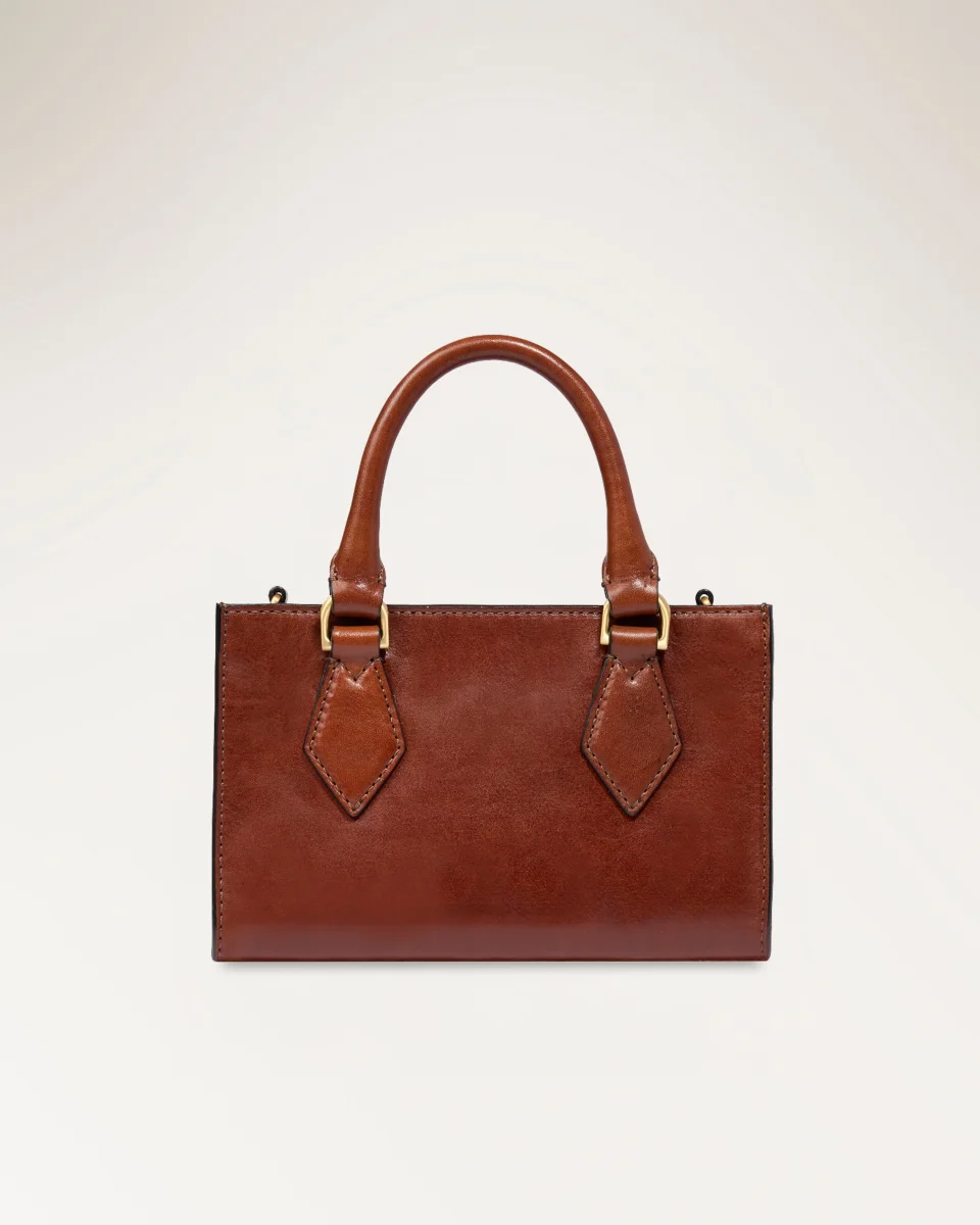 Handbag W/shoulder Bag Marrone - immagine 4
