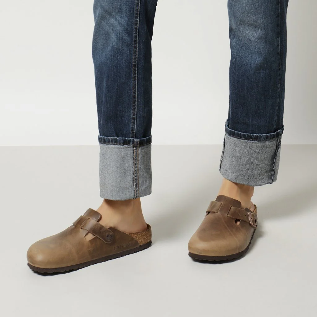 Boston Unisex Oiled Leather tabacco brown, calz. stretta - immagine 5