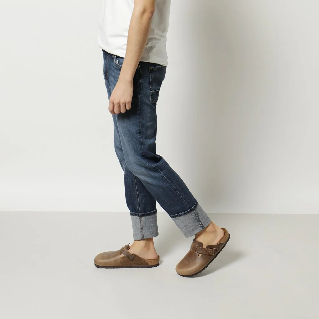 Boston Unisex Oiled Leather tabacco brown, calz. stretta - immagine 6