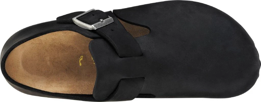 London Unisex Oiled Leather black, calz. stretta - immagine 3