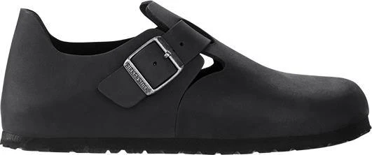 London Unisex Oiled Leather black, calz. stretta - immagine 4