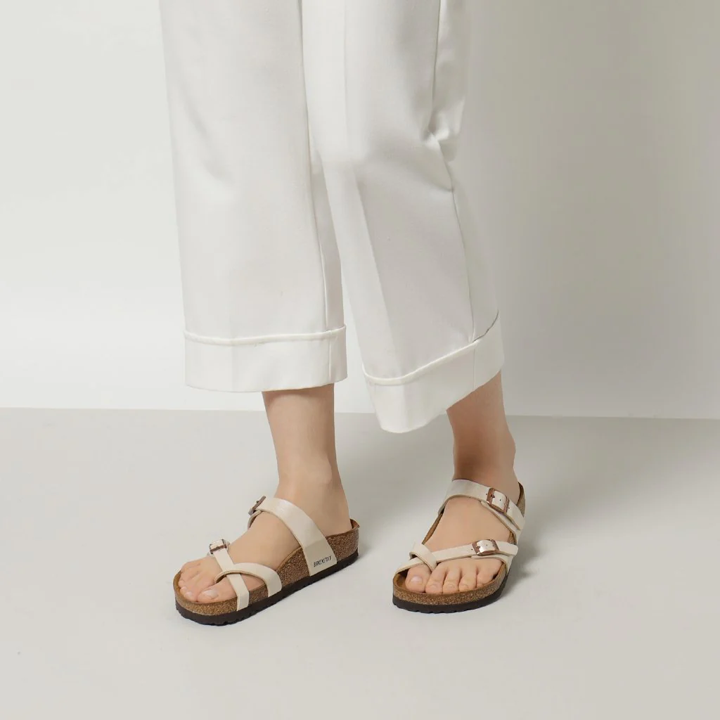 Mayari Donna Birko Flor Graceful pearl white, calz. normale - immagine 5