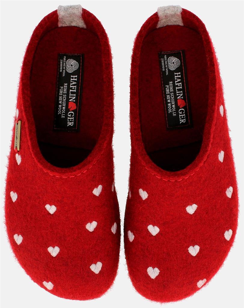 Cuoricini Donna Wollfilz rubin - immagine 2