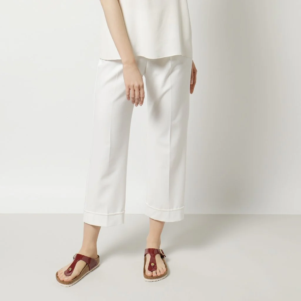 Gizeh Donna Birko Flor Patent bordeaux, calz. normale - immagine 7