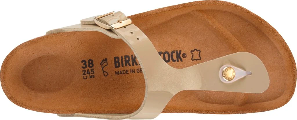Gizeh Donna Birko Flor Patent sand, calz. normale - immagine 3