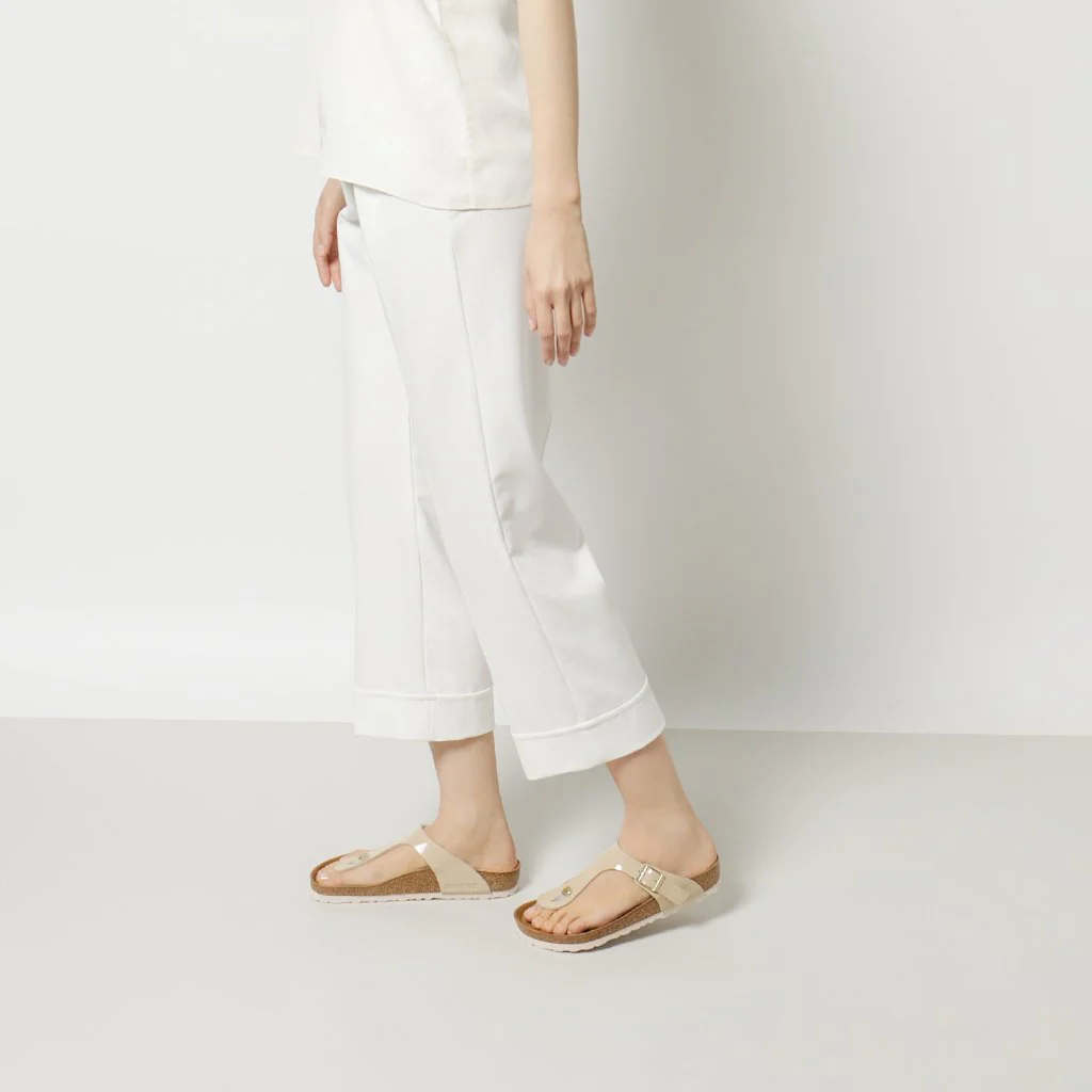 Gizeh Donna Birko Flor Patent sand, calz. normale - immagine 6