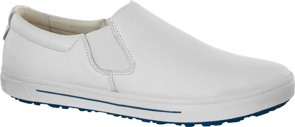 QO400 Unisex Natural Leather white, calz. normale - immagine 2