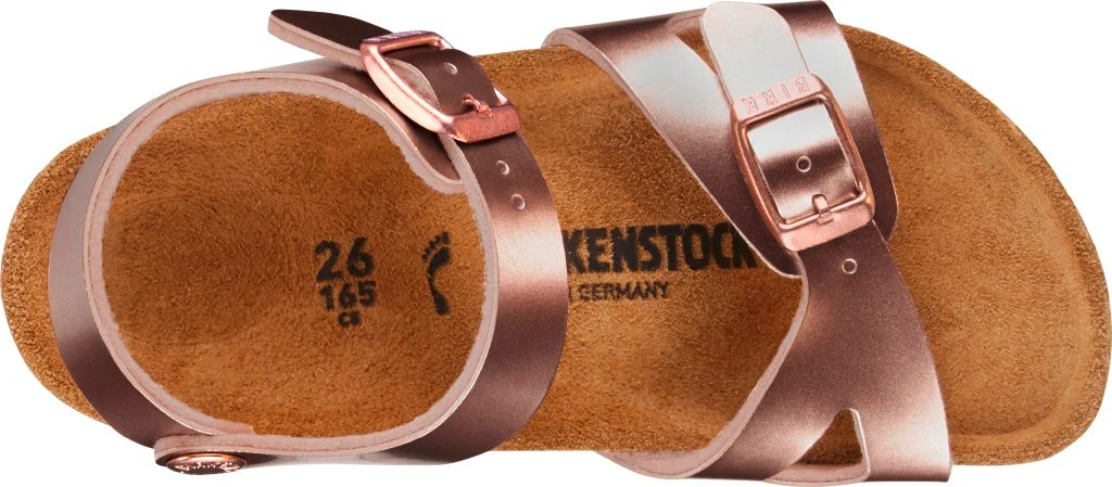 Rio Bambino Birko Flor electric metallic copper, calz. stretta - immagine 3