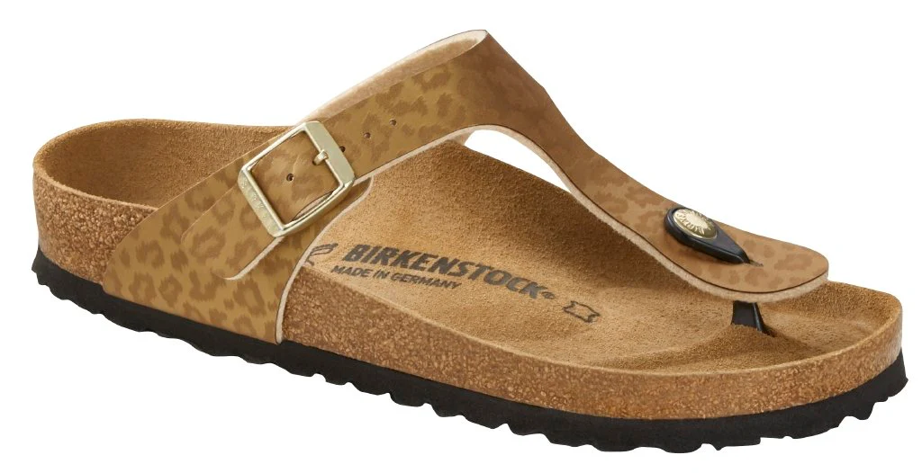 Gizeh Donna Birko-Flor leopard gold, calz. normale - immagine 2