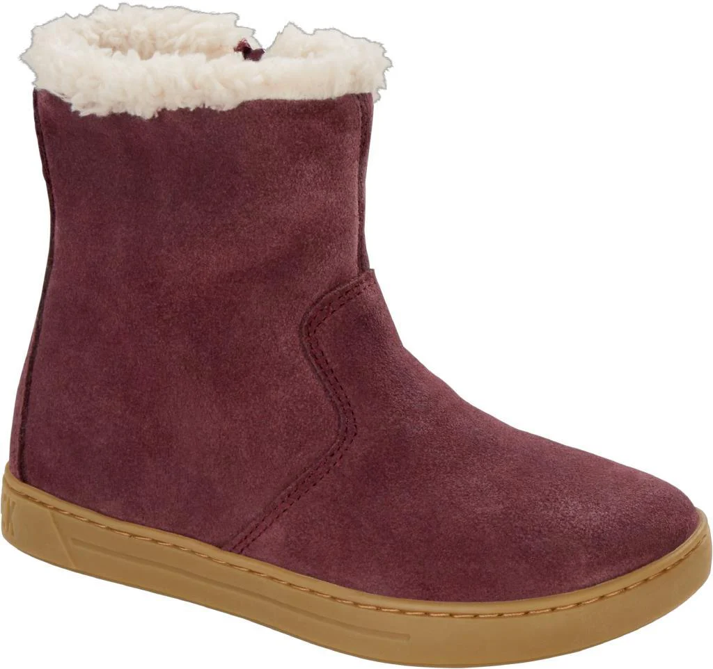Lille Bambino Suede Leather maroon, calz. normale - immagine 2