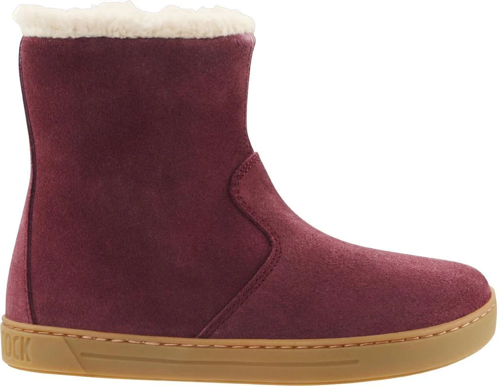 Lille Bambino Suede Leather maroon, calz. normale - immagine 4
