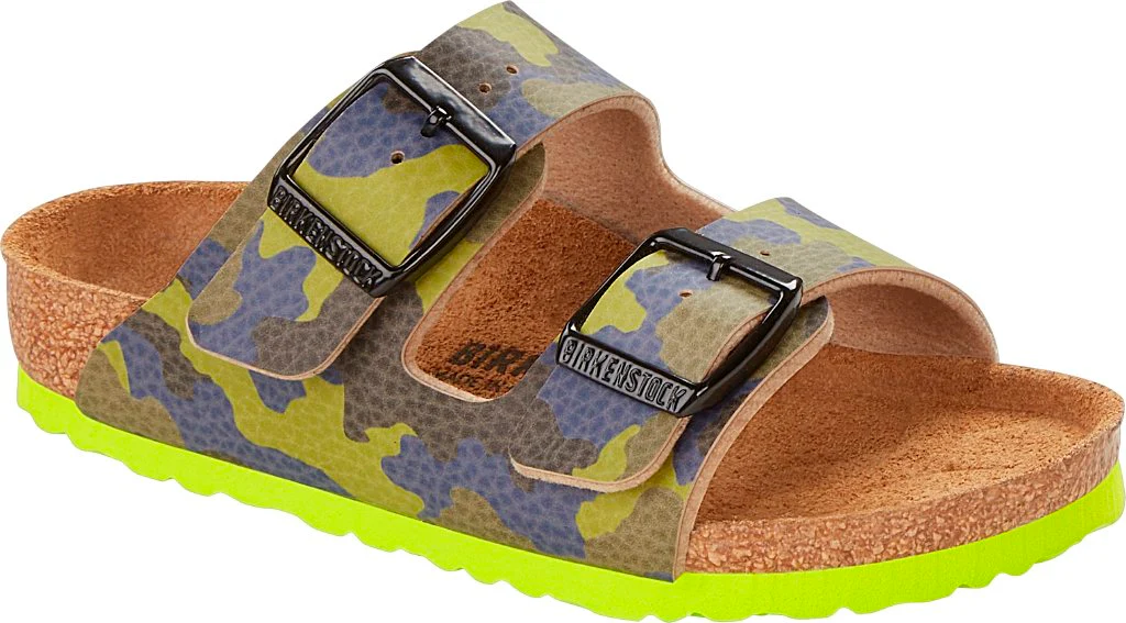 Arizona Bambino Birko Flor desert soil camo lime, calz. stretta - immagine 2