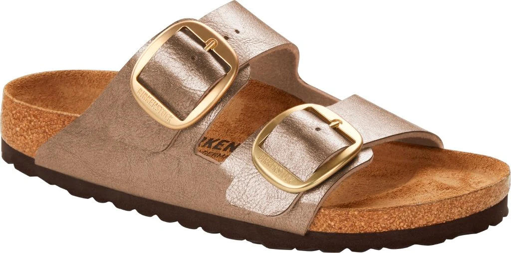 Arizona Big Buckle Donna Birko Flor graceful taupe, calz. stretta - immagine 2