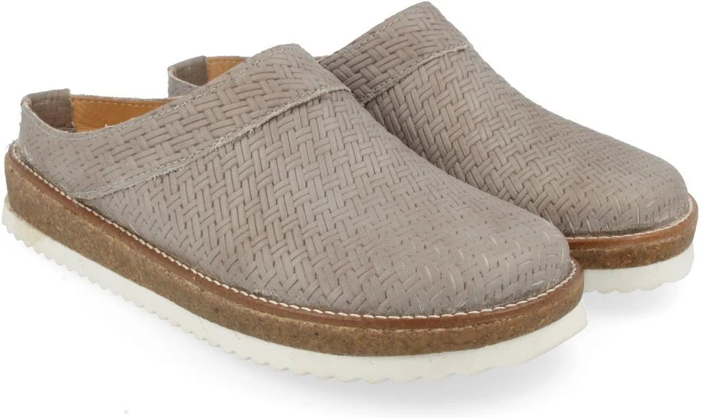 Travel Unisex Rindleder perlgrau - immagine 2