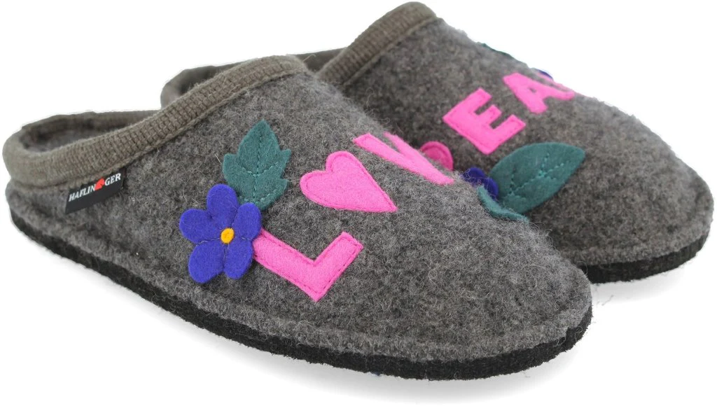 Love & Peace Unisex Walkstoff anthrazit - immagine 2