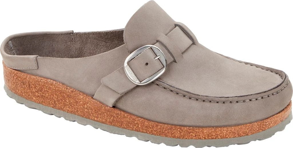 Buckley Donna Nubuck Leather dove gray, calz. stretta - immagine 2