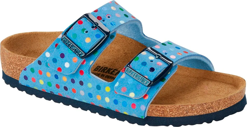 Arizona Bambino Microfibre digital dots sky blue, calz. stretta - immagine 2