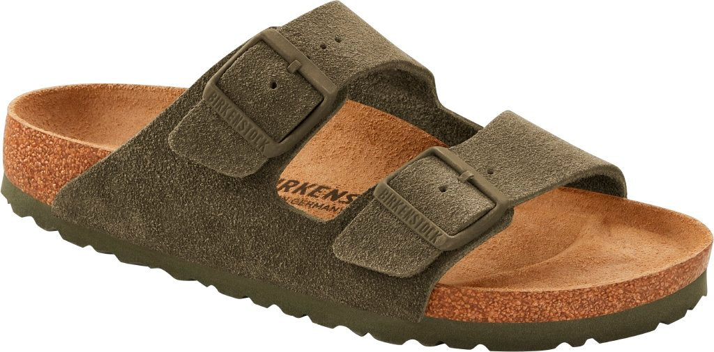 Arizona Unisex Suede Leather thyme, calz. stretta - immagine 2