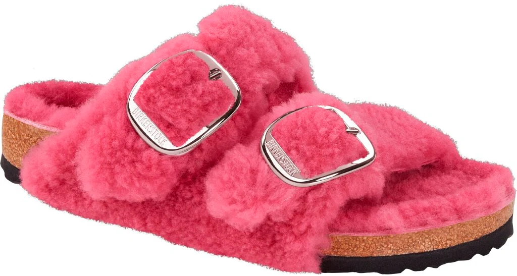 Arizona Big Buckle Donna Fur teddy fuchsia tulip, calz. stretta - immagine 2