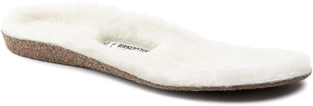 Replacement Footbed Shearling Uomo Shearling sandshell creme, calz. normale - immagine 2
