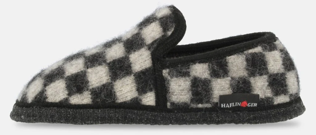 Loafer Chess Unisex Walkstoff schwarz rohweiß - immagine 6