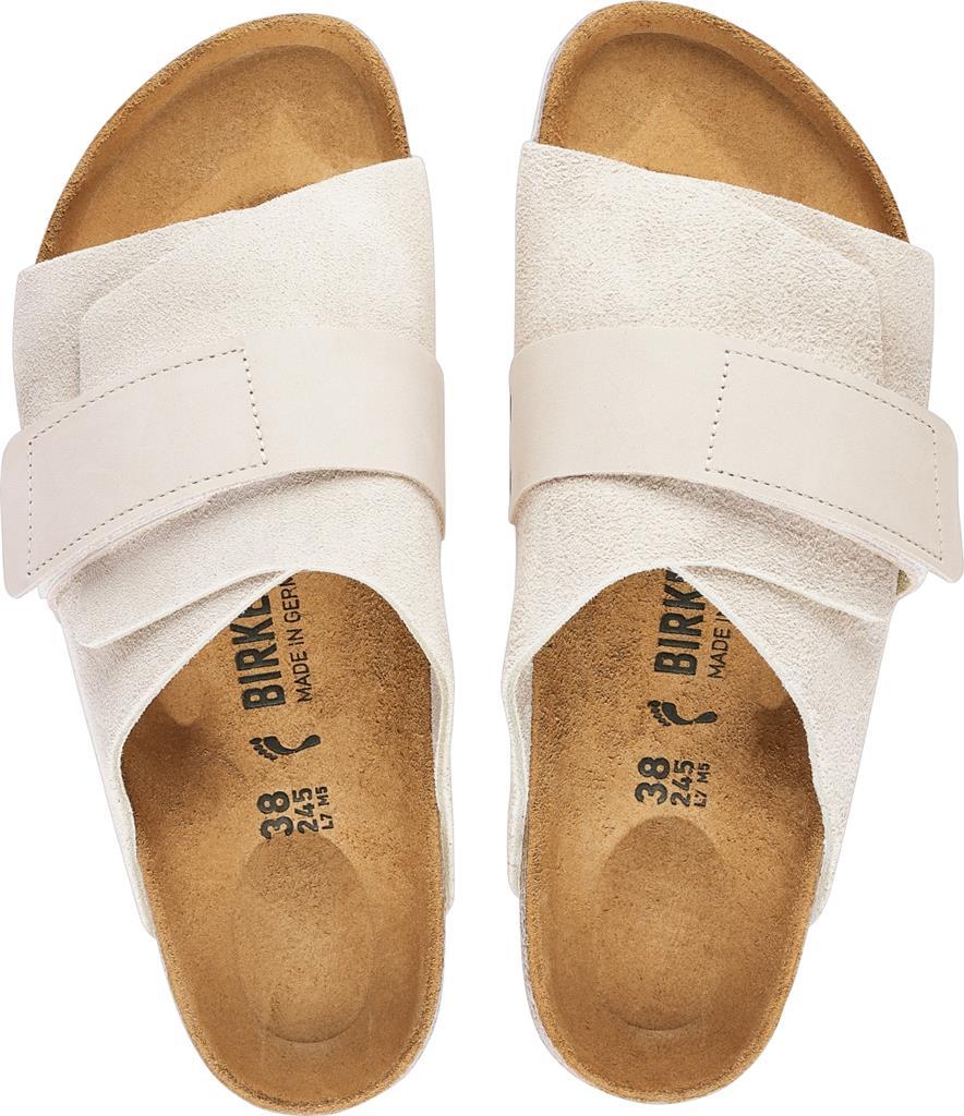 Kyoto Unisex Suede Leather/Nubuck antique white, calz. stretta - immagine 2