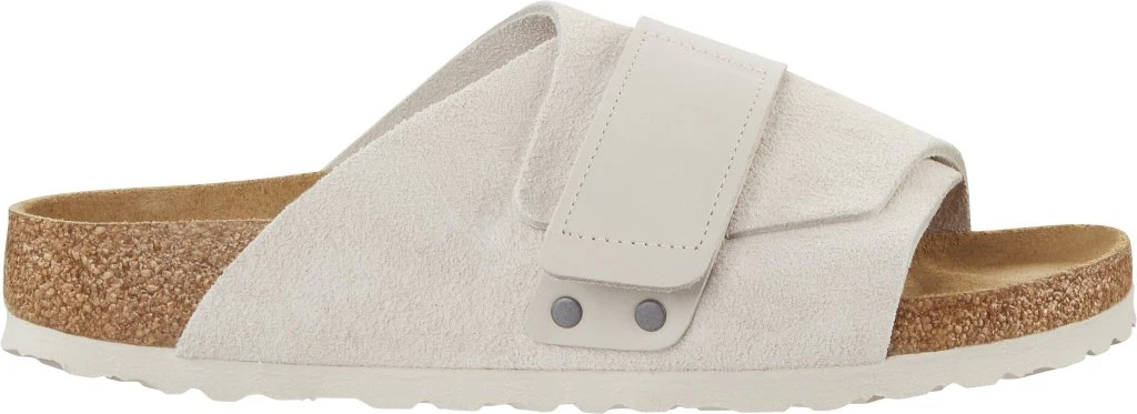 Kyoto Unisex Suede Leather/Nubuck antique white, calz. stretta - immagine 3