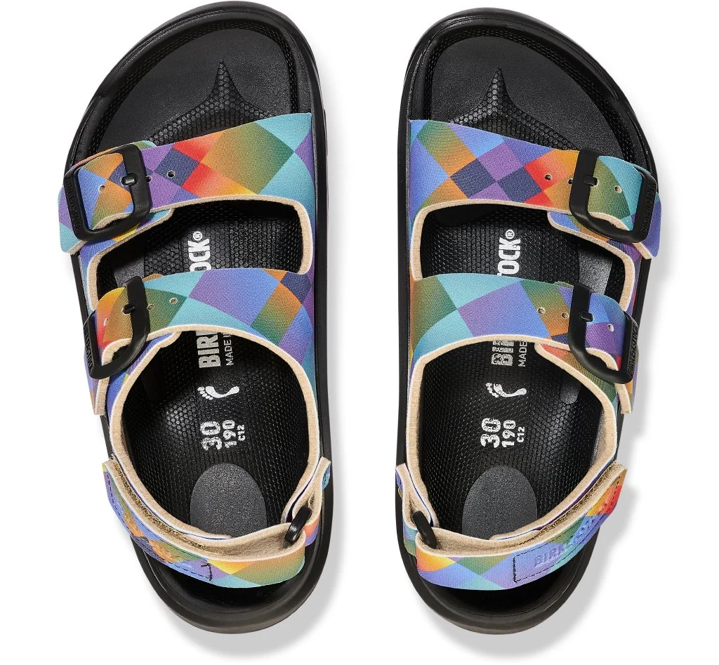 Mogami AS Bambino Synthetics kaleidoscope ultra blue multi, calz. stretta - immagine 3