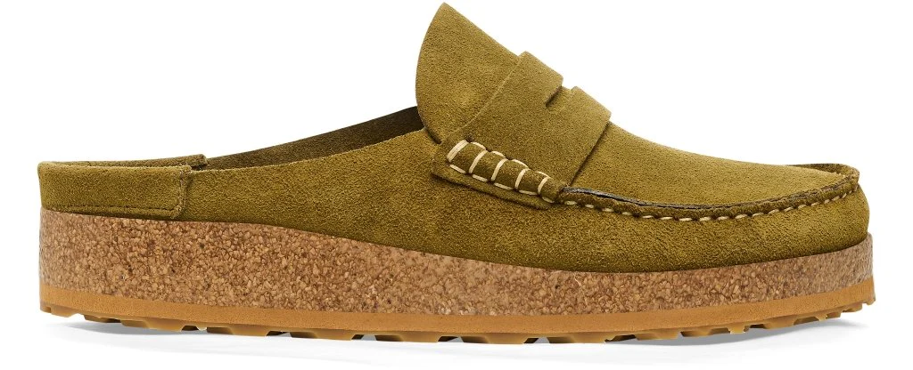 Naples Uomo Suede Leather pine green, calz. stretta - immagine 4