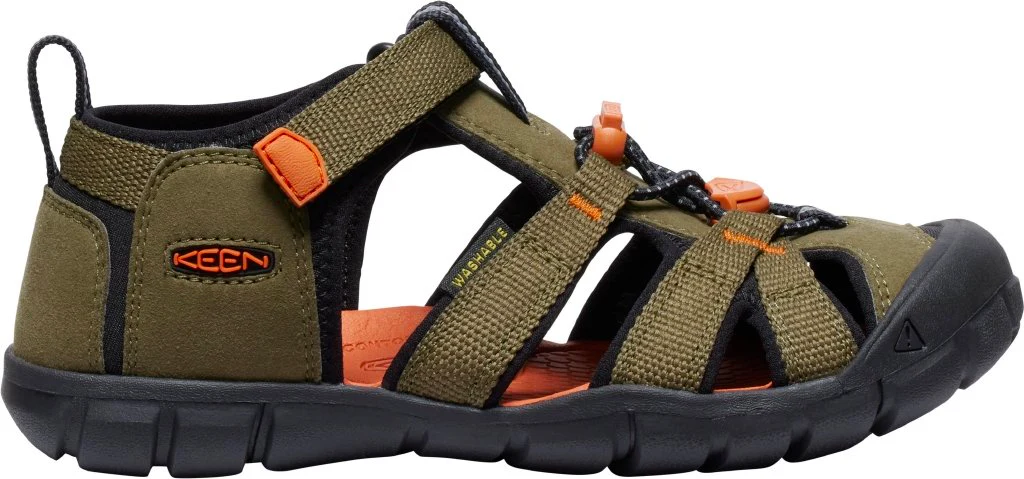 Seacamp II Cnx Bambino dark olive/gold flame - immagine 4