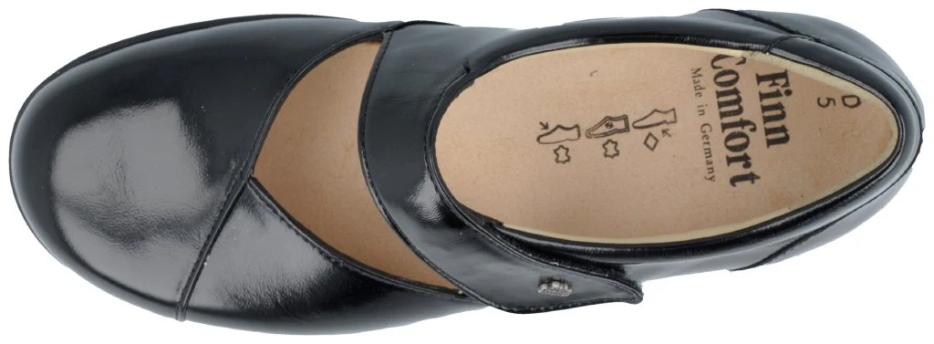 Barinas Donna Knautschlack schwarz - immagine 3