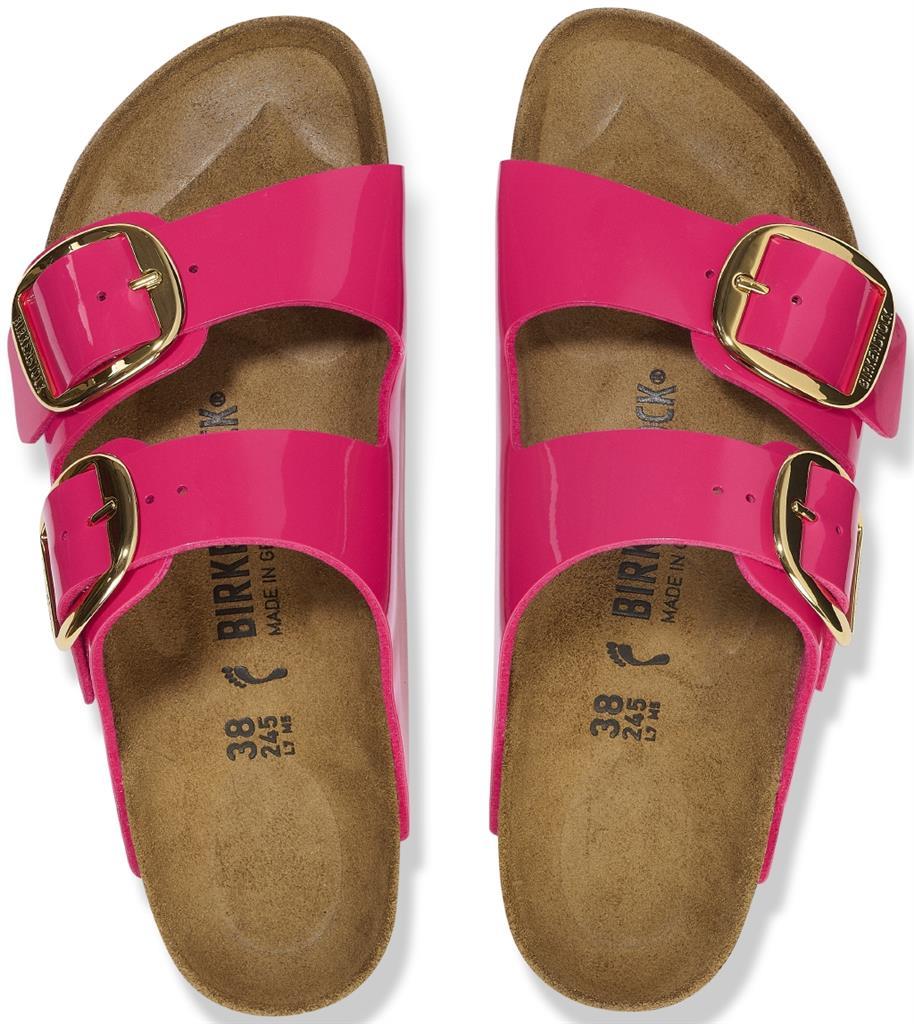 Arizona Big Buckle Donna Birko Flor Patent fuchsia fusion, calz. stretta - immagine 3