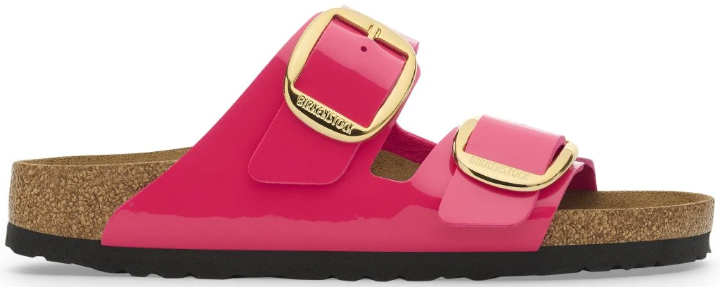 Arizona Big Buckle Donna Birko Flor Patent fuchsia fusion, calz. stretta - immagine 4