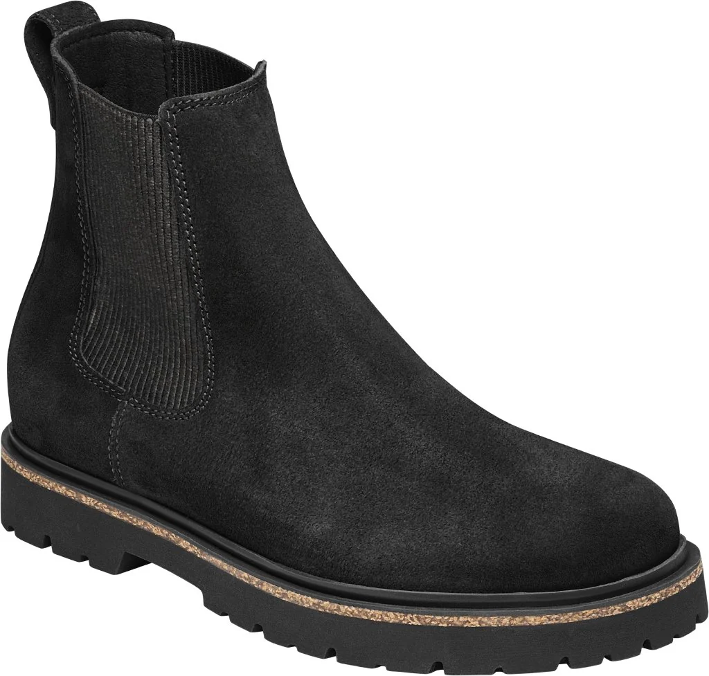 Highwood Slip On Uomo Suede Leather black, calz. normale - immagine 2