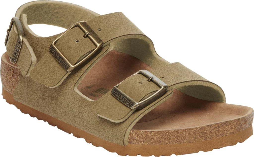 Milano Bambino vegan Birkibuc pine green, calz. stretta - immagine 2