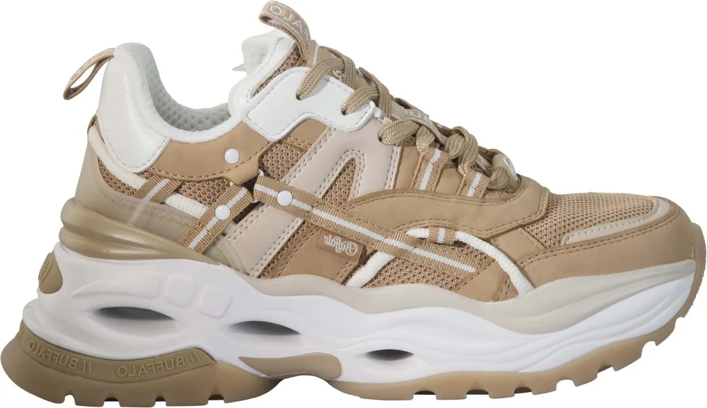 Triplet Hollow Donna vegan beige/white - immagine 2