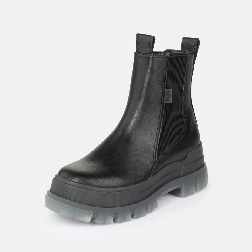 Aspha Chelsea Mid Donna vegan black/transparent - immagine 3