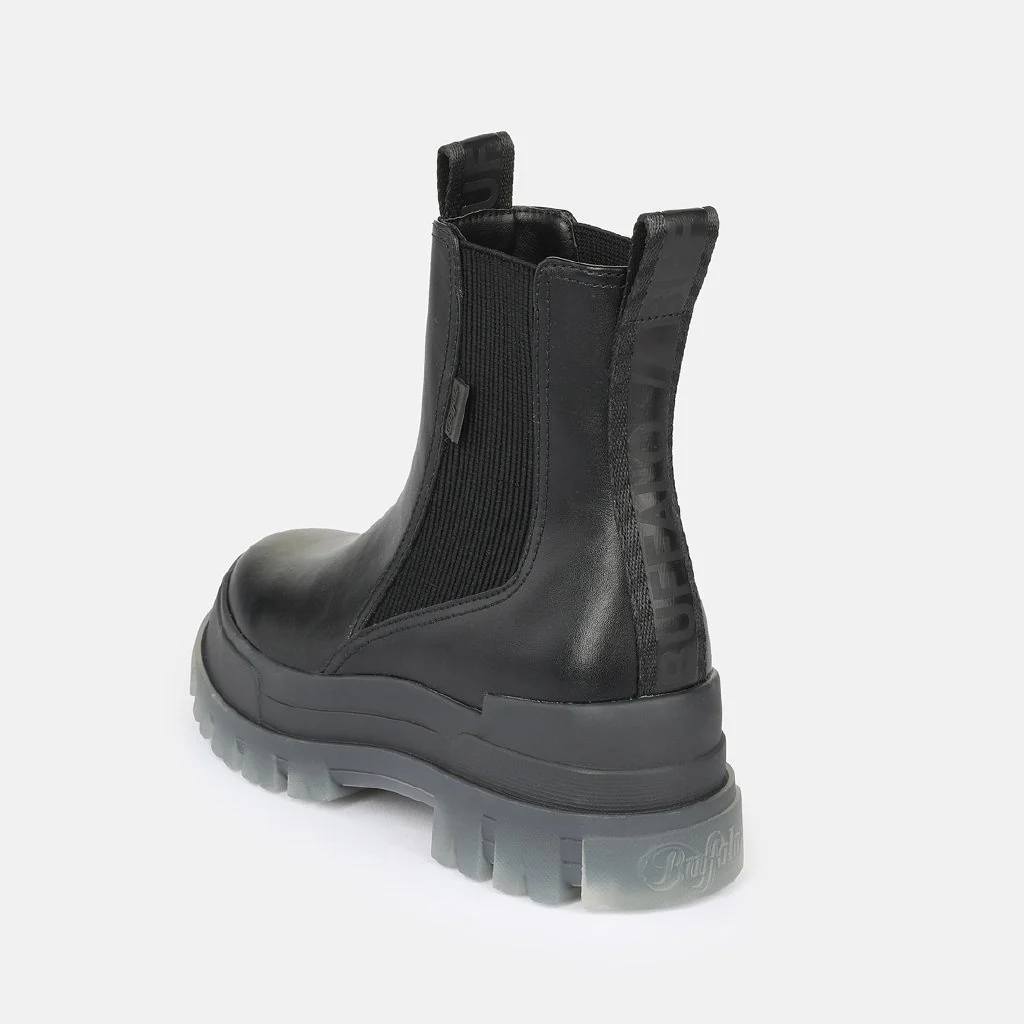 Aspha Chelsea Mid Donna vegan black/transparent - immagine 5