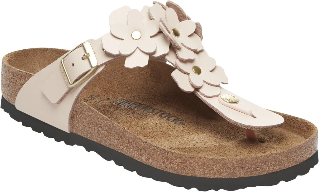 Gizeh Flowers Donna Natural Leather light rose, calz. normale - immagine 2