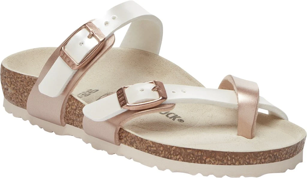 Mayari Bambino Birko Flor electric metallic pearl/copper, calz. stretta - immagine 2