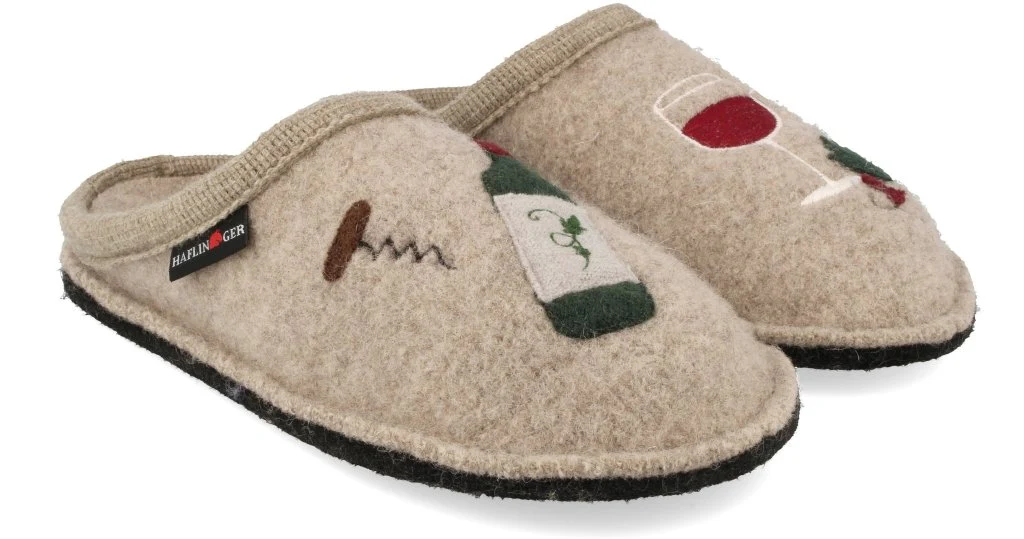 Wine Time Unisex Walkstoff papiermeliert - immagine 2