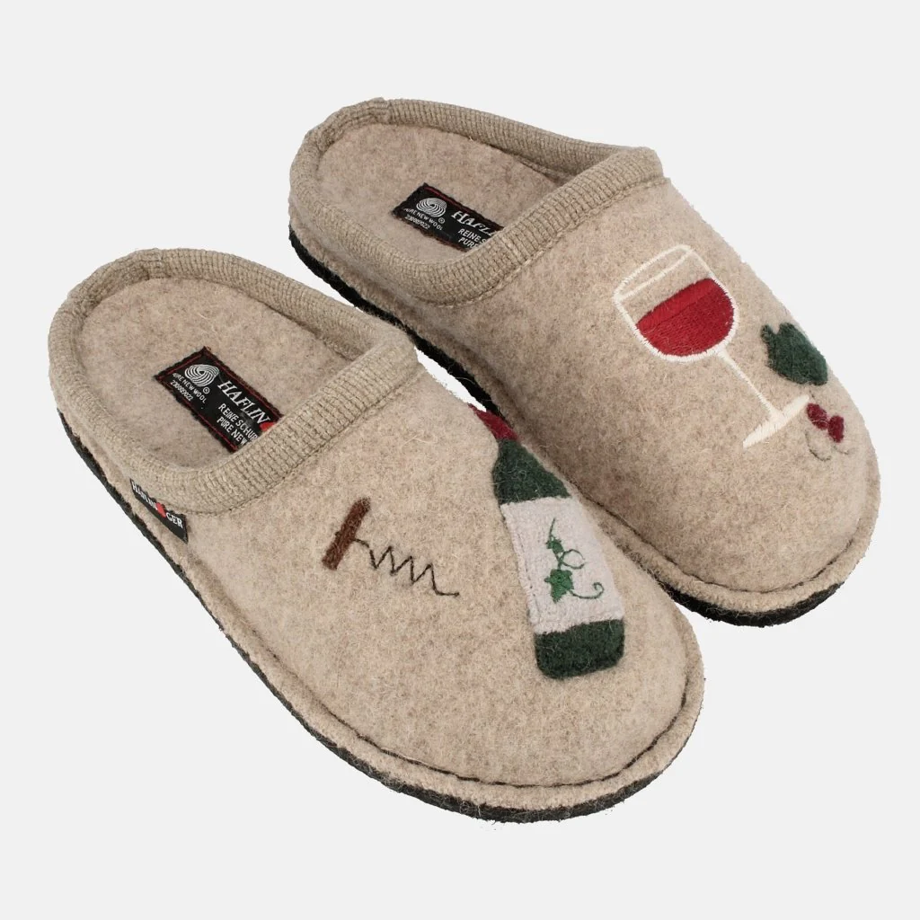 Wine Time Unisex Walkstoff papiermeliert - immagine 5