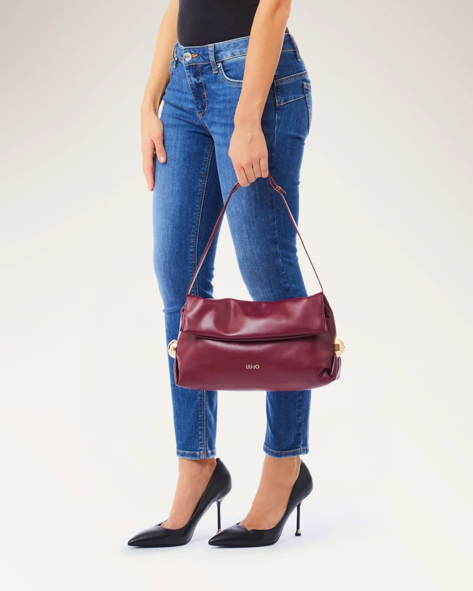 Hobo Bag Red Wine - immagine 6