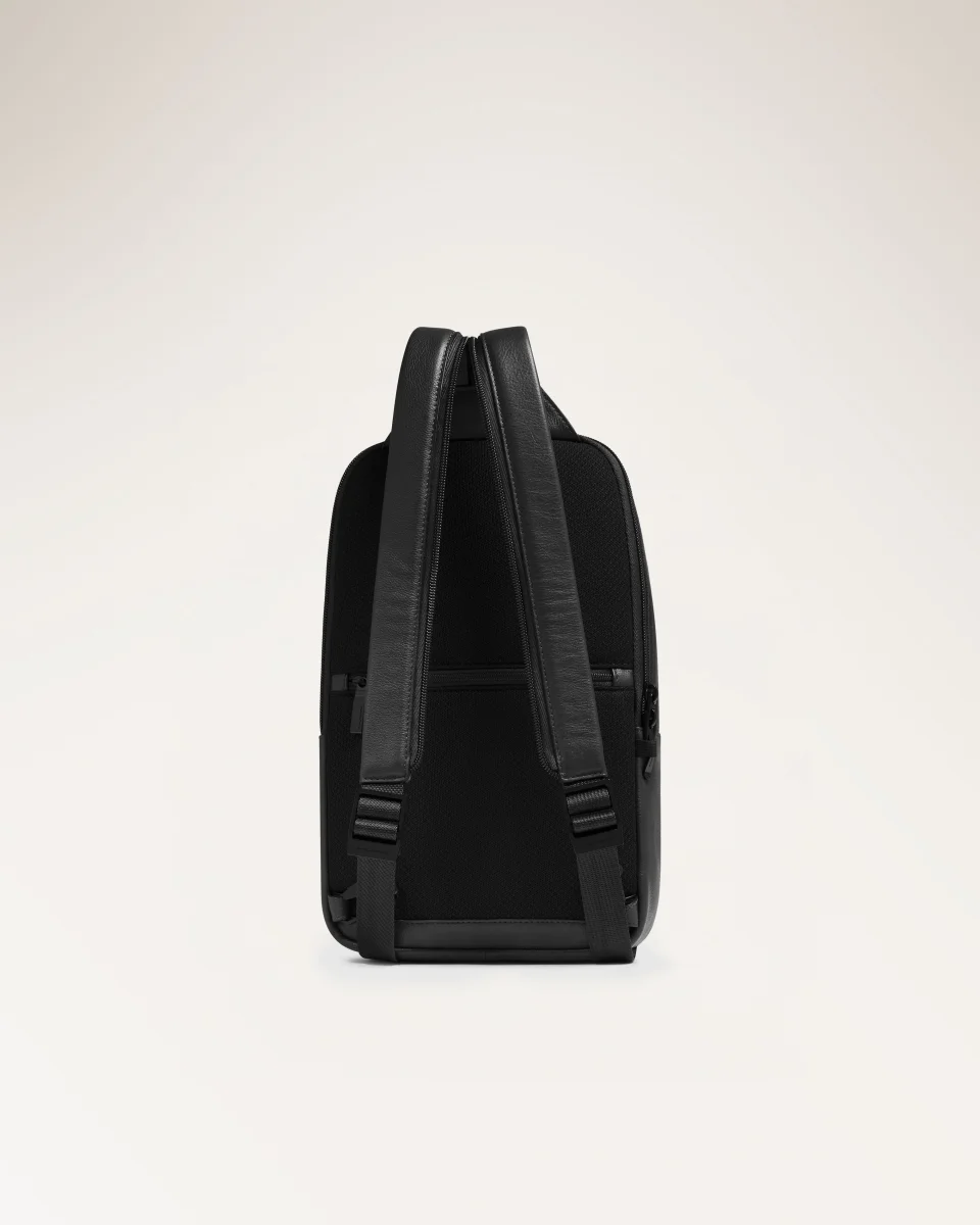 Zaino Monospalla Uomo In Pelle - immagine 4