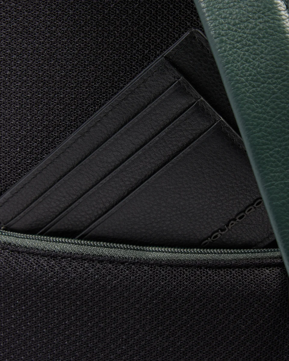 Zaino Monospalla Uomo In Pelle - immagine 8