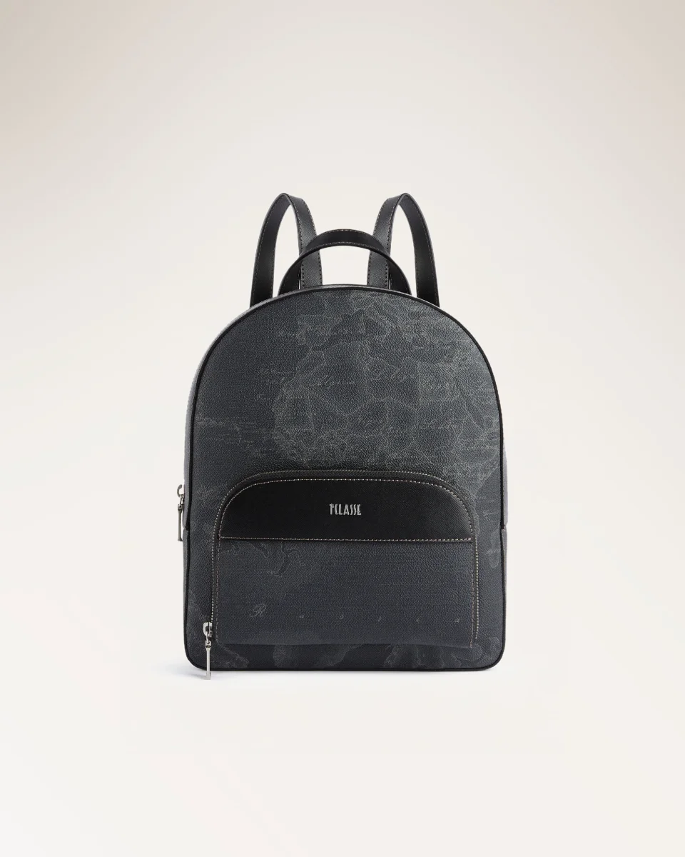 Zaino Doppia Zip Nero - immagine 2