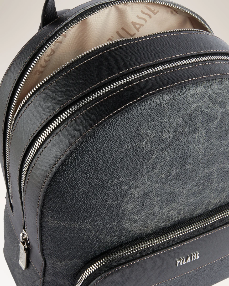 Zaino Doppia Zip Nero - immagine 4