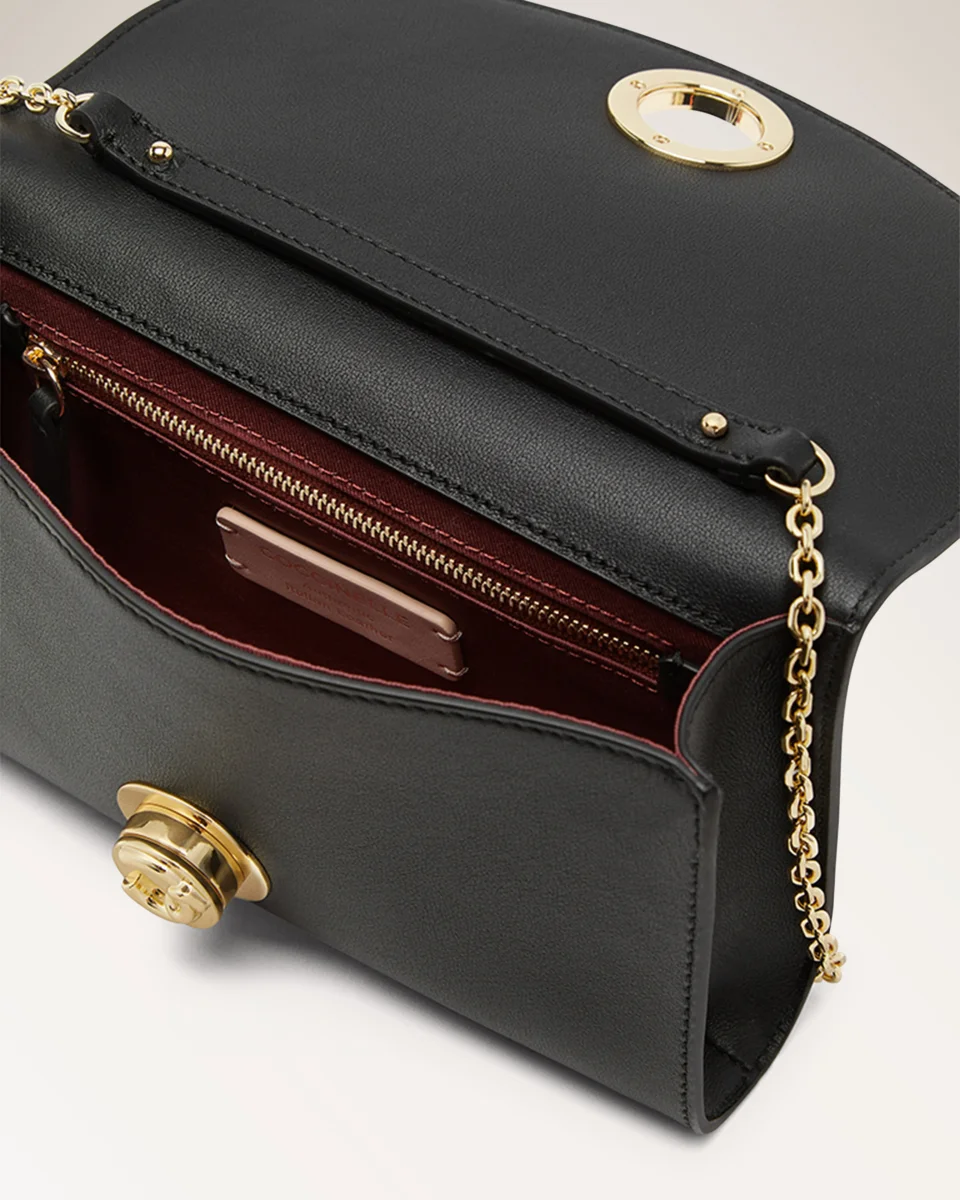 Handbag Smooth Leather Noir - immagine 4